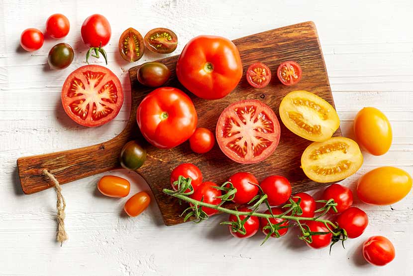 Kolorowe pomidory